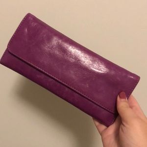 Purple HOBO clutch